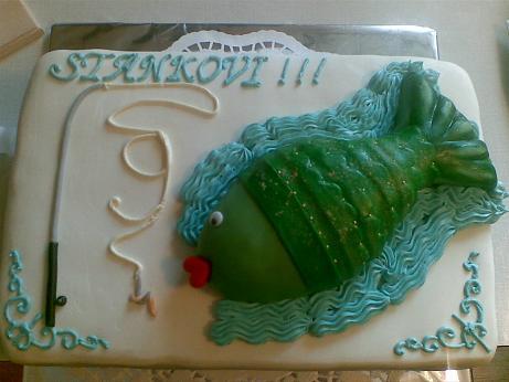 pre rybara2, torta, Narodeninové torty pre rybara2, torta, Narodeninové torty, 7denula, 1