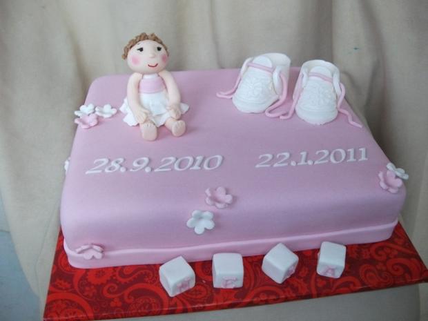 Krstinova s babatkom z cukru:-D, torta, Torty na krstiny Krstinova s babatkom z cukru:-D, torta, Torty na krstiny, Alenik, 1