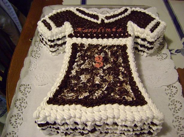 penova torta - šaty, torta, Narodeninové torty penova torta - šaty, torta, Narodeninové torty, zuzanka244, 1