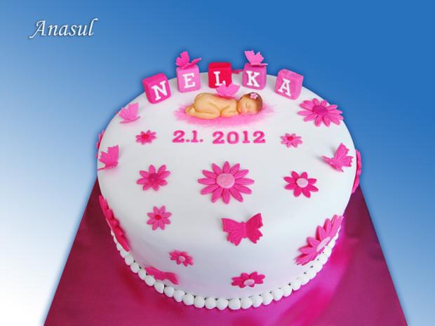 na krstiny s bábätkom, torta, Torty na krstiny na krstiny s bábätkom, torta, Torty na krstiny, anasul, 1