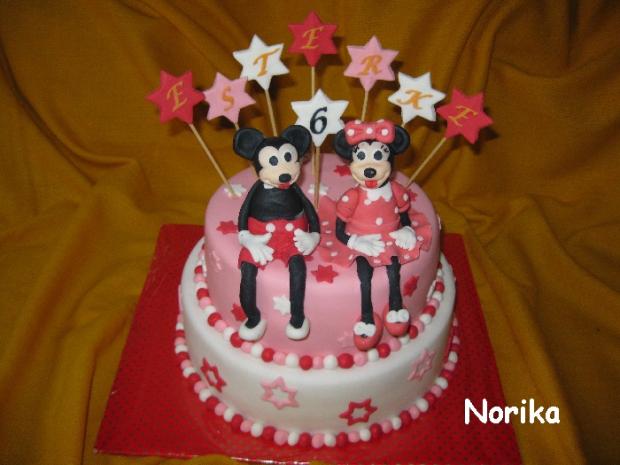 Micky a Minny, torta, Rozprávkové torty Micky a Minny, torta, Rozprávkové torty, norika, 1