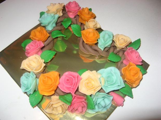 srdce cele z marcipánu, torta, Netradičné torty, katuska8057, 1