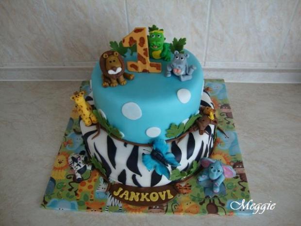 Džungľa, torta, Torty so zvieratkami Džungľa, torta, Torty so zvieratkami, Meggie, 1