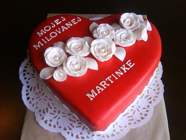 Valentínska, torta Valentínska, torta, Mária G, 1