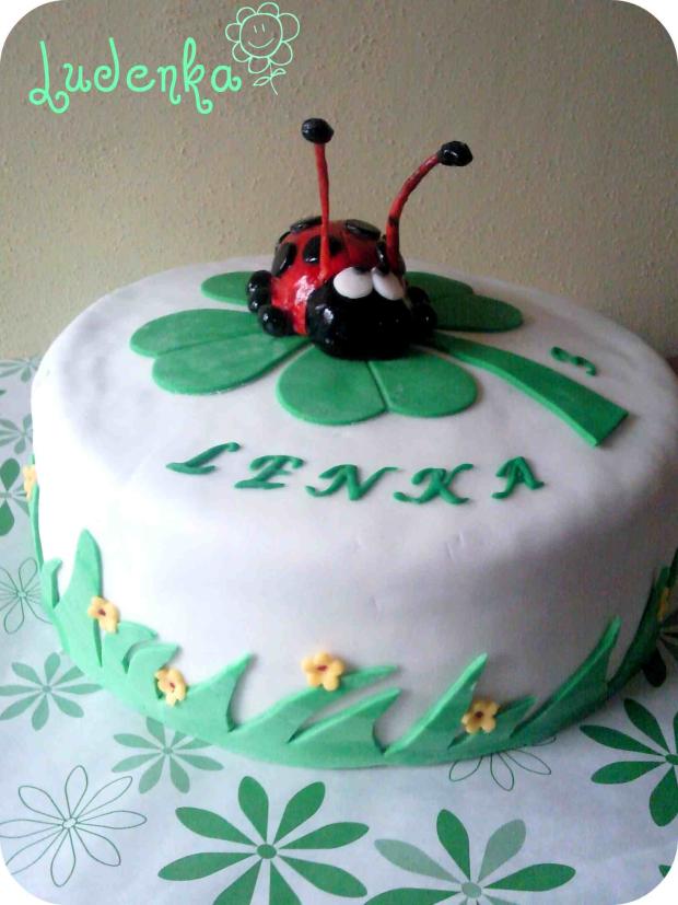Lienka pre Lenku, torta, Torty so zvieratkami Lienka pre Lenku, torta, Torty so zvieratkami, Ludenka, 1