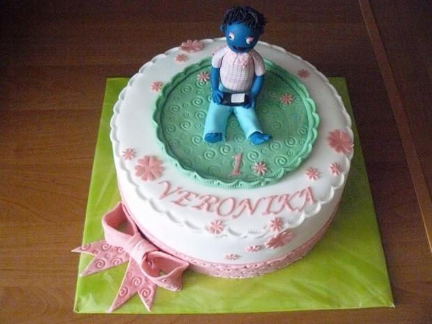 O2 panáčik, torta, Narodeninové torty, MarikaFa, 1