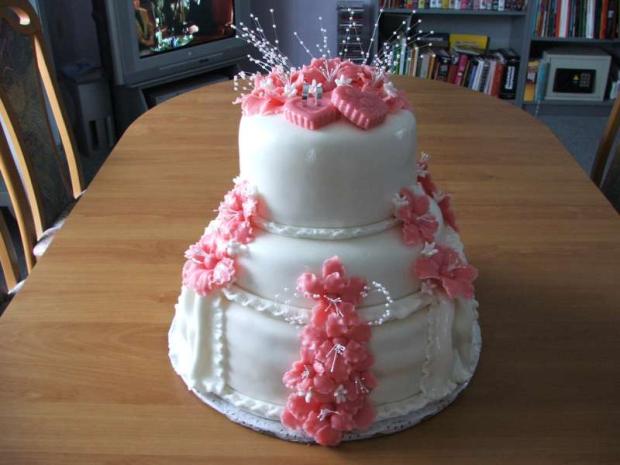 Svatební, torta, Svadobné torty Svatební, torta, Svadobné torty, HankaJ, 1