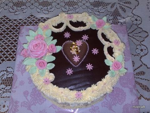 klasika, torta, Svadobné torty, MilenaB, 1