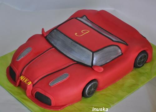 malo to byť Ferari je to moje prvé auto a bolo pre moju Veronku , torta, Torty autíčka, vláčiky malo to byť Ferari je to moje prvé auto a bolo pre moju Veronku , torta, Torty autíčka, vláčiky, inuska, 1