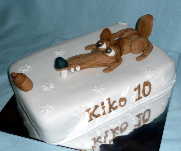 doba ľadová, torta, Rozprávkové torty doba ľadová, torta, Rozprávkové torty, ajka7, 1