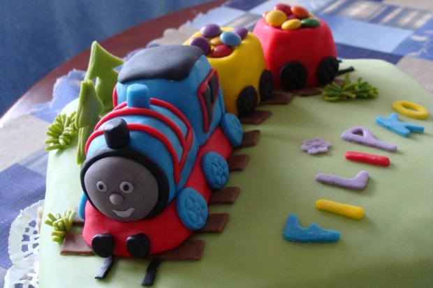 VLACIK TOMAS, torta, Torty autíčka, vláčiky VLACIK TOMAS, torta, Torty autíčka, vláčiky, mimasn, 1