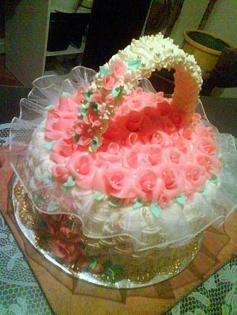 svadobny kosik, torta, Svadobné torty svadobny kosik, torta, Svadobné torty, Tanika, 1