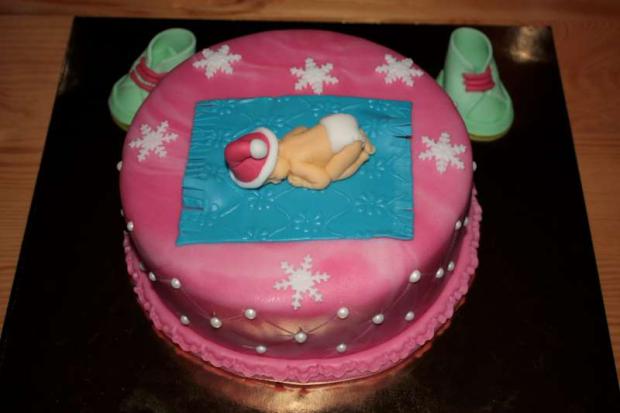 moja tvorba - stretko vrbové 25.11.2012, torta, Vianočné torty, zu-zu, 1