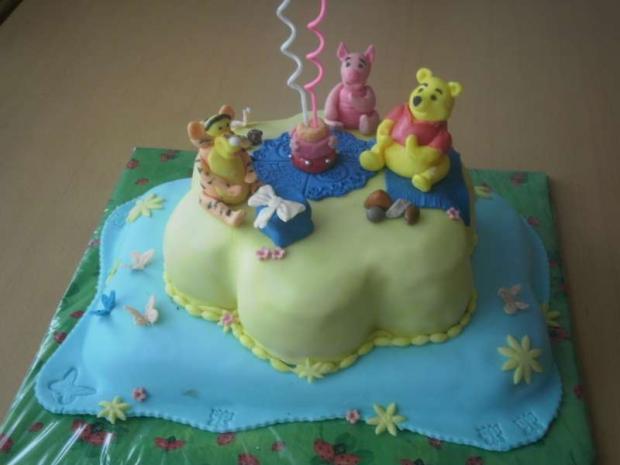 macko pu, torta, Rozprávkové torty macko pu, torta, Rozprávkové torty, nikuska beruska, 1