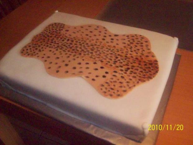 na želanie leopardiu kožu, torta, Netradičné torty, Zdenci, 1