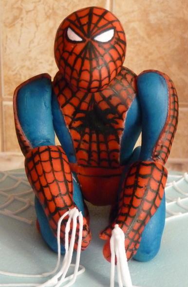 detail spidermana, torta, Ozdoby na torty detail spidermana, torta, Ozdoby na torty, Kaga, 1