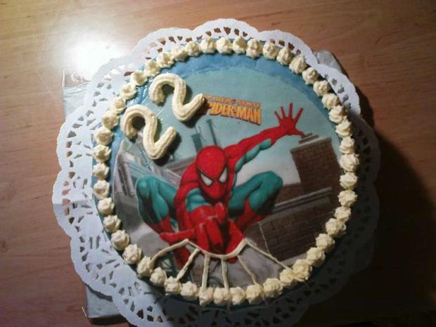 spidermann s oplátkou, torta, Narodeninové torty, Stanislavka, 1