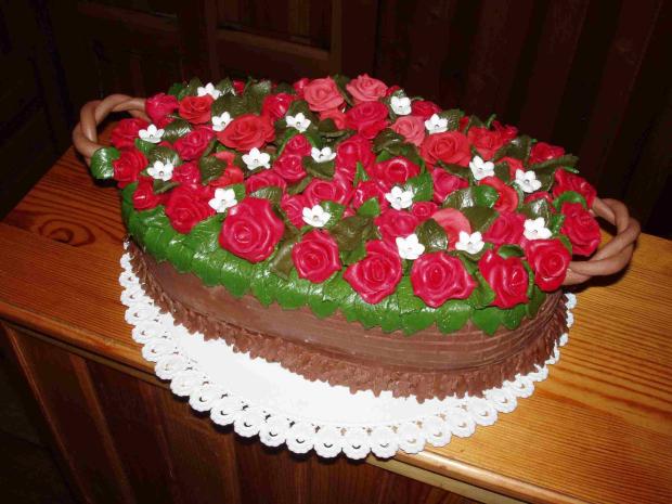 narodeniny 40, torta, Narodeninové torty, vanilka 227, 1