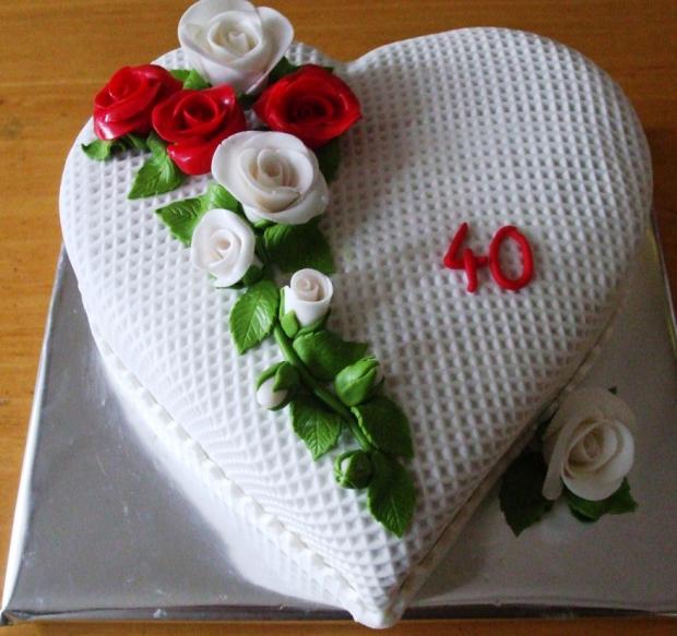 narodeninové srdiečko, torta, Narodeninové torty, amka, 1