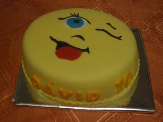 smajlík pre Dávida, torta smajlík pre Dávida, torta, amka, 1