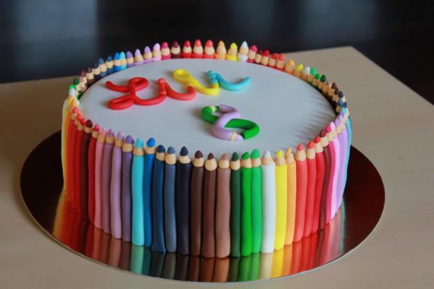 Farbičky pre Lili :-), torta, Ostané torty pre deti Farbičky pre Lili :-), torta, Ostané torty pre deti, jazvinka, 1