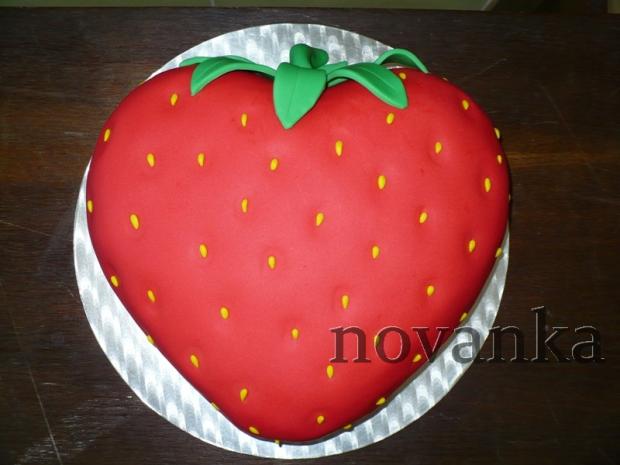 Jahôdka, torta, Narodeninové torty Jahôdka, torta, Narodeninové torty, novanka, 1