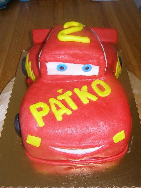 "McQueen", torta, Torty autíčka, vláčiky, adaso, 1
