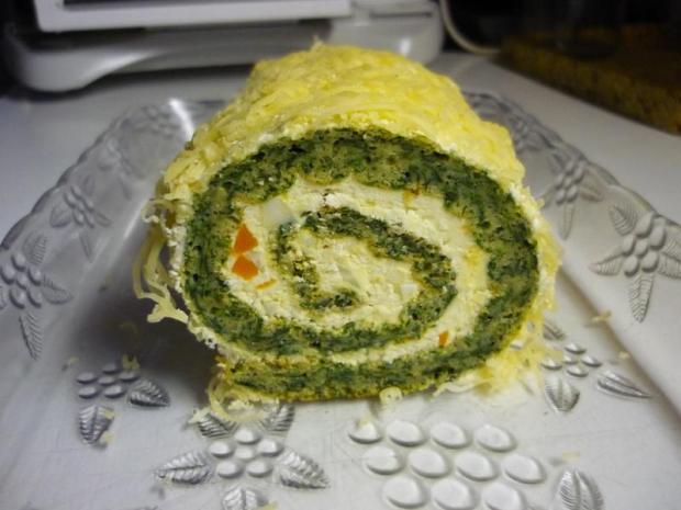 ...špenátová roláda, torta, Slané torty ...špenátová roláda, torta, Slané torty, dada, 1