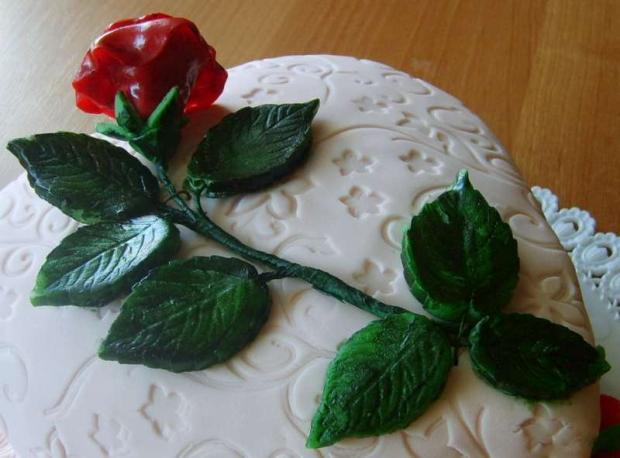 Ďakovné srdiečko pre pani doktorku...detail 1, torta, Ozdoby na torty, MamaEma, 1