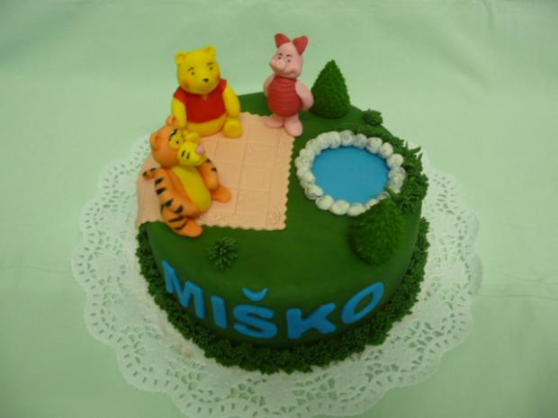 Macko Pooh pre Miška, torta, Rozprávkové torty Macko Pooh pre Miška, torta, Rozprávkové torty, matulko74, 1