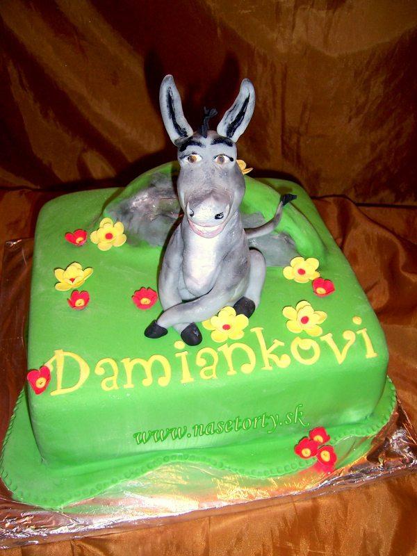 Oslík, torta, Rozprávkové torty Oslík, torta, Rozprávkové torty, gitanka, 1