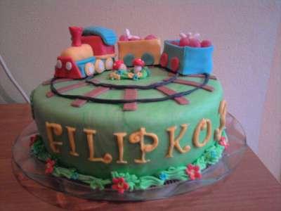 vlačik, torta, Torty autíčka, vláčiky, jamami, 1