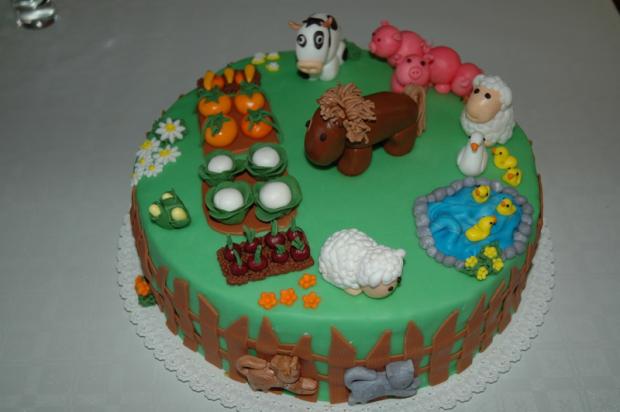 Na nórskej farme, torta, Torty so zvieratkami, Lasik, 1