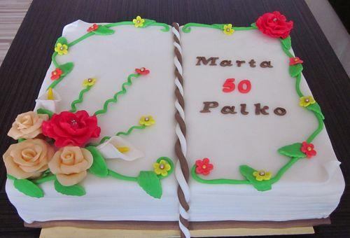 Kniha, torta, Narodeninové torty, zdenka z hôrky, 1
