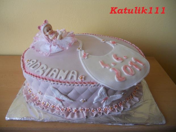na krst, torta, Torty na krstiny, katulik111, 1