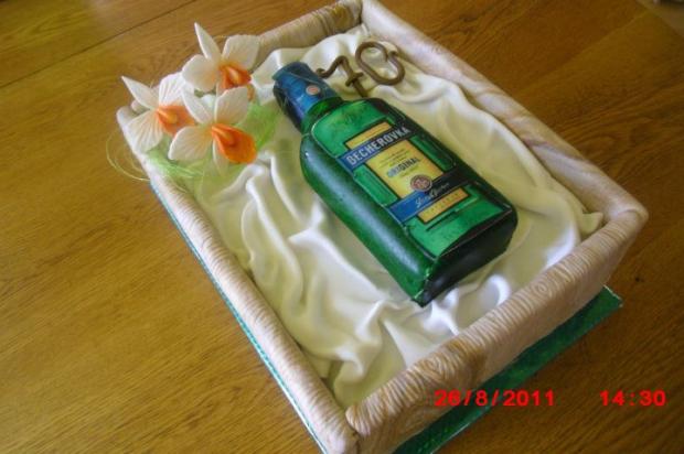 Becherovka, torta, Narodeninové torty Becherovka, torta, Narodeninové torty, Tamik, 1