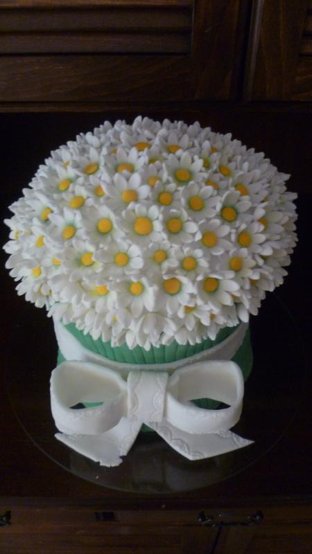 Margarétky pre mamku na narodeniny , torta, Netradičné torty Margarétky pre mamku na narodeniny , torta, Netradičné torty, sandram, 1