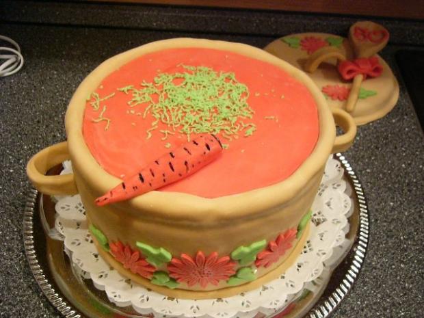 Hrniec pre pani kucharku II., torta, malulinke, 1