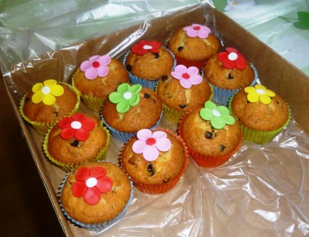 muffiny zdobené, torta, Zákusky, jarina27, 1