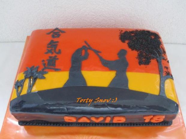 Torta Aikido, torta, Športové torty Torta Aikido, torta, Športové torty, Torty Snov, 1