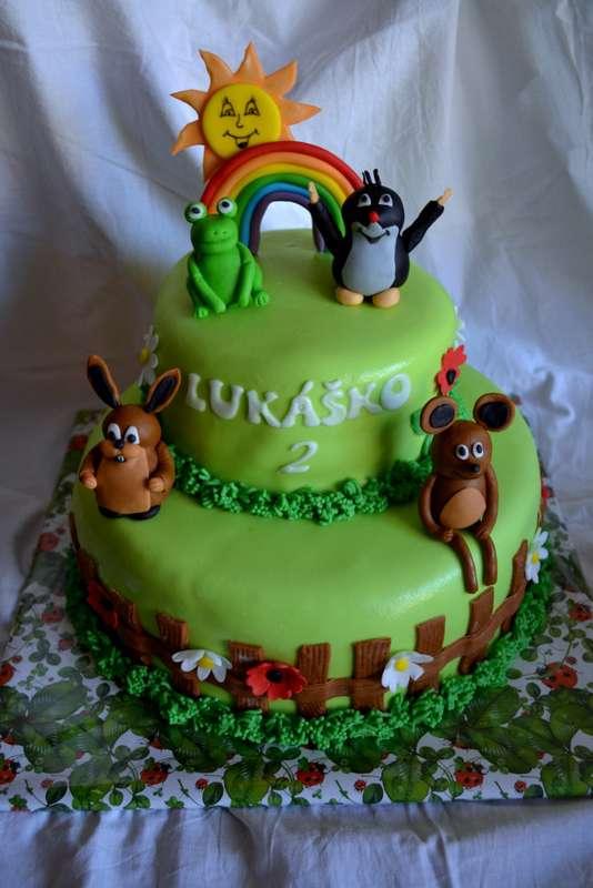 Krtko s priatelmi, torta, Rozprávkové torty Krtko s priatelmi, torta, Rozprávkové torty, janica1005, 1