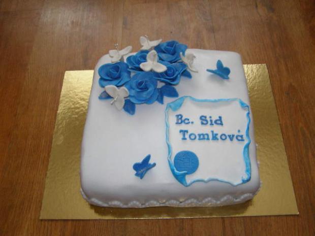 Promócie, torta, Torty - škola, stužková Promócie, torta, Torty - škola, stužková, adaso, 1