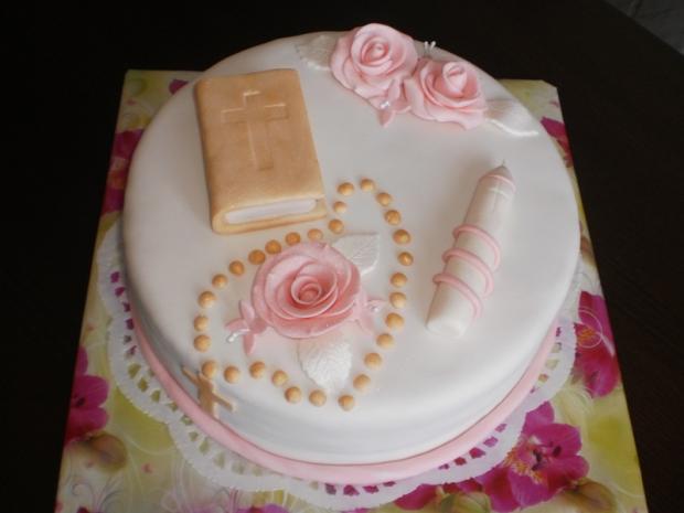 Na 1.sv.prijímanie, torta, Torty na cirkevné sviatky Na 1.sv.prijímanie, torta, Torty na cirkevné sviatky, Mária G, 1