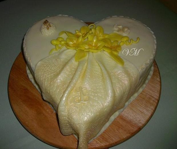 zlata svadba, torta zlata svadba, torta, kosovka, 1