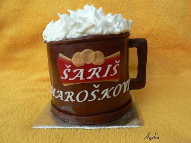 Tmavé pivo Šariš, torta, Netradičné torty, Agika, 1