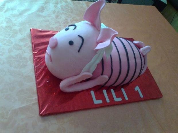 Piglet, torta, Torty so zvieratkami, Kisko, 1