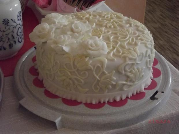 v bielom..., torta, Narodeninové torty v bielom..., torta, Narodeninové torty, simasa, 1