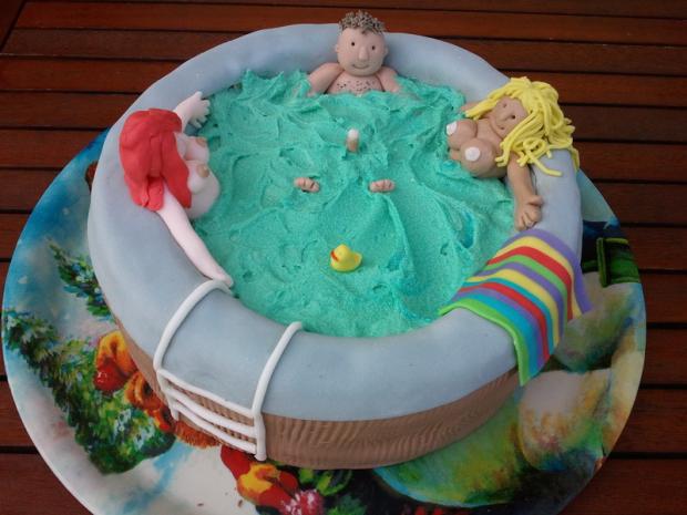Bazen, torta, Torty pre dospelých *, shura, 1