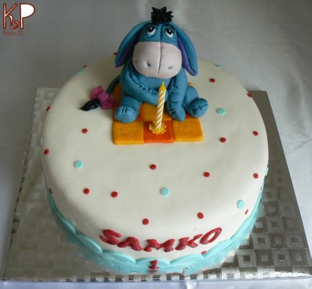 Samkov somárik, torta, Rozprávkové torty, batora30, 1