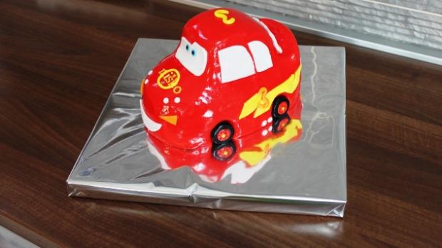 Autíčko mcqueen, torta, Torty autíčka, vláčiky, lenkat, 1